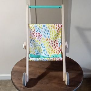 LOVEVERY WOODEN DOLL BUDDY STROLLER